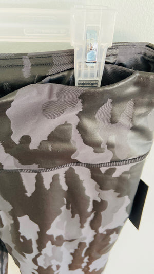 176 Black -  CAMO JAQUARD LEGGING - BLACK (LARGE SIZED) XL,1XL, 2XL, 3XL - Perception0one.com