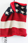 501 Red -  Star Spangled Snood - Unisex - Perception0one.com