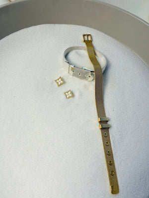 Florette & Cubic Zirconia Mother of Pearl Earring posts - Perception0one.com