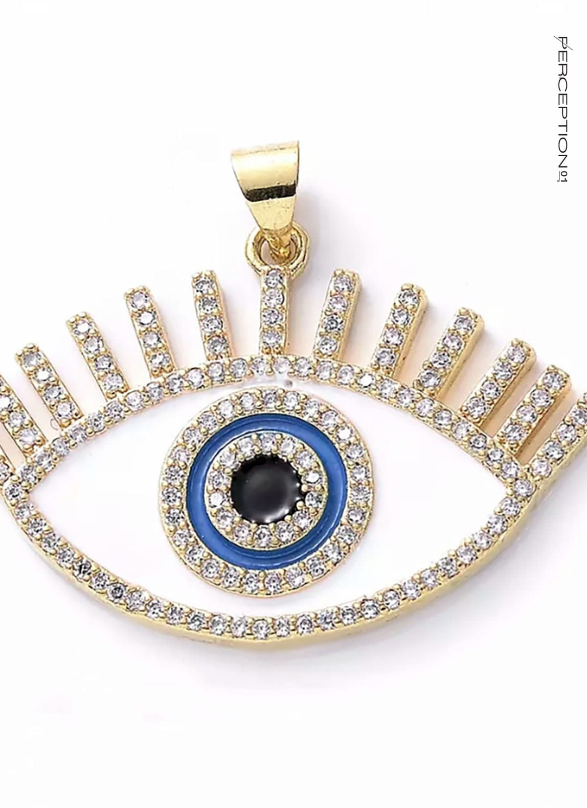 Evil Eye Epoxy Charm - Watches out over you - Perception0one.com