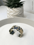 Wide Lucite-Like Bracelet  -  Vintage Look - Perception0one.com