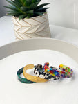 Lucite Like Bracelet 1/2" -  Vintage Look - Perception0one.com