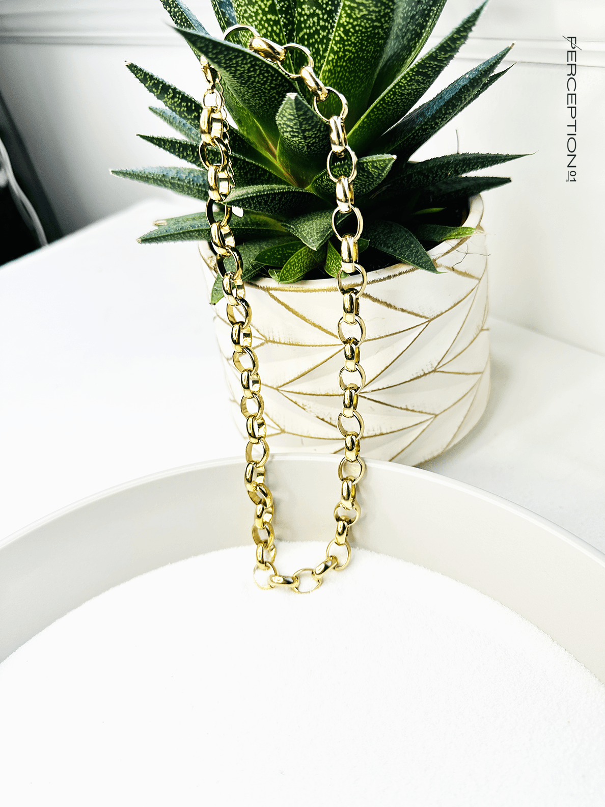 Parisian Heavy Single Chain Necklace - Perception0one.com