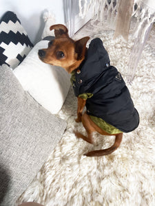 Pet Pawda Nylon Puffer Vest w/ detatchable hood - Perception0one.com