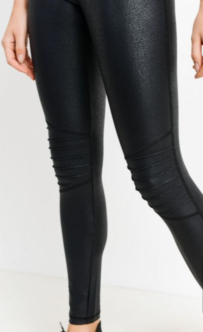457 Black -  MOTO LEGGING - Perception0one.com