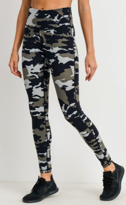 178 Grey -  CAMO LEGGING - Perception0one.com