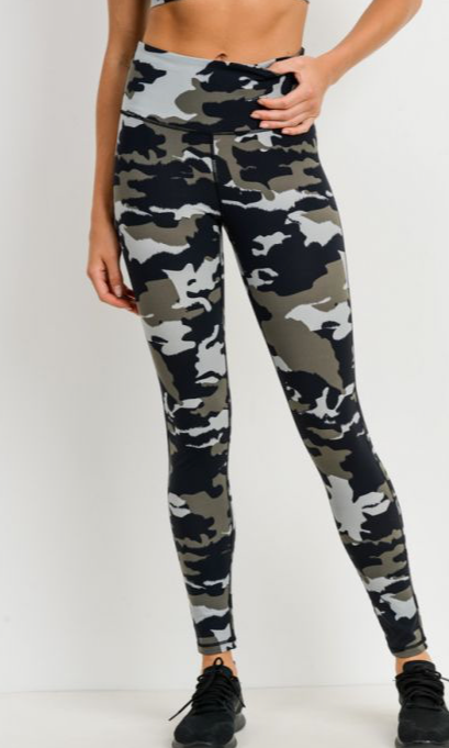 178 Grey -  CAMO LEGGING - Perception0one.com