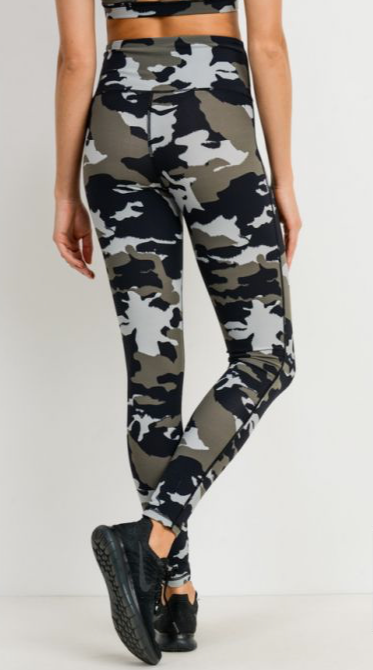 178 Grey -  CAMO LEGGING - Perception0one.com