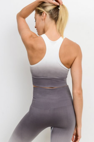 463 Mauve - OMBRE BRA TOP - Perception0one.com