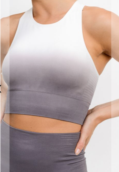 463 Mauve - OMBRE BRA TOP - Perception0one.com