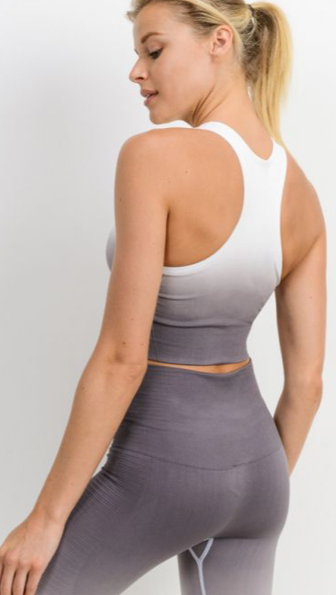 463 Mauve - OMBRE BRA TOP - Perception0one.com