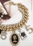 Cameo #5 Charm Bracelet - Perception0one.com